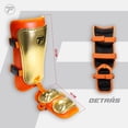 thumbnail image 4 of Espinillera broche PROTECTOR DE BATEO beisbol ADULTO dorado/naranja Felter Sports, 4 of 8