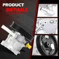 thumbnail image 4 of FIWARY Power Steering Pump with Pulley Fits for Mercedes-Benz Original ML350 ML550 GL450 R350 2006-2011 21-120, 4 of 7