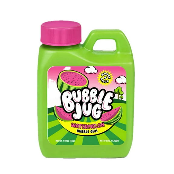 Bubble Jug Watermelon Bubble Gum 1.94oz Jug