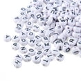 thumbnail image 4 of Soumake 100Pcs English Alphabet Letter Beads Diy Bracelet Necklace Jewelry Accessories Practical, 4 of 4