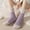 Purple, variant on iHPH7 Womens Fuzzy Socks Fuzzy Grippy Socks Woman Womens Crew Socks House Socks for Women Indoor Fluffy Socks Plush Socks Comfortable Socks for Women Beige One Size