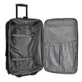 thumbnail image 6 of Travel Select Amsterdam Expandable Rolling Upright Luggage, Burgundy, 25" Checked Medium, 6 of 13