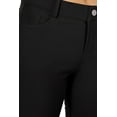 thumbnail image 5 of Women's Stay Comfortable and Stylish in Casual Solid Stretchy Bermuda City Shorts, 5 of 5