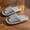 Gray, variant on WIZUTIZ Shower Shoes Women Walking Comfort Womens House Shoes Summer Jeweled Shimmer BOHO Slide Sandals Platform Heels Shower Shoes Beach Slide Sandals Outdoor Non-Slip Slide Sandals Gifts