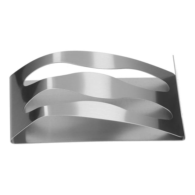 Shaver Holder, Stainless Steel Material Punch-free Shelf Wall-Mounted Installation Silver Modern Decor Durable For Shower For Toothbrush Holder