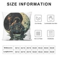 thumbnail image 5 of Autua Moon Sparkler Space Graphic Decorative Pillow Cover for Home Couch Living Room Sofa, Square Pillow Covers 1PC 12x12in, 5 of 5