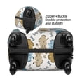 thumbnail image 2 of Pofeuu Cartoon Poodle Dog Print Luggage Suitcase Cover Protector Luggage Washable Covers Aesthetic for 18/24/28/32 inch Luggage（No luggage included）-Small, 2 of 7