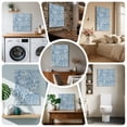 thumbnail image 6 of Ships Next Day Canvas Wall Art 12"x12", Blue Coral Coastal Wood Framed Canvas Print Painting, Ocean Nautical Seaside Beach Ready to Hang Small Picture Wall Decor for Home Kitchen Dining Room Office, 6 of 9