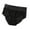 Black, variant on Mgmyaa Womens Underwear Lace High Waisted Seamless Cinched Wide Waistband Panties