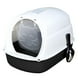 thumbnail image 3 of Caja de arena para gatos Sunnimix Bandeja de arena para gatos completamente cerrada Negro, 3 of 8