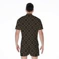 thumbnail image 2 of Gold Clover St. Patrick'S Day Short Sleeve Men'S Rompers, Irish St. Patrick'S Day Casual Summer Jumpsuits Outfit, 2 of 4
