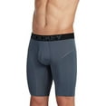 thumbnail image 2 of Jockey Men's RapidCool Midway Brief - 2 Pack, Nerves of Steel/Black, X-Large, 2 of 3
