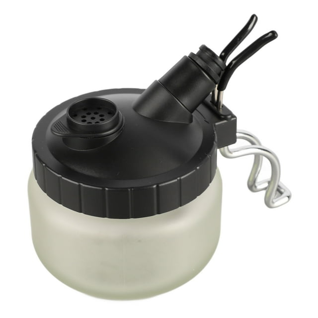 Botella De Limpieza Para Aerógrafo, Bote De Limpieza Para Aerógrafo Compacto Universal Profesional Con Soporte Para Bolígrafo Pulverizador De Uñas