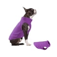 thumbnail image 4 of HPZZ 3 Packs Teacup Dog Cat Sweaters Vest Coat Puppy Kitten Pet Apparel Cute Fleece Warm Pullover Stretchy Sweatshirt for Winter Fall Small Dogs Yorkie Clothes Colorful, 4 of 6