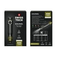 thumbnail image 4 of Swiss Tech Schlussel 400 Lumens Mini Rechargeable Keychain Flashlight, Black, 4 of 9