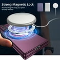 thumbnail image 2 of Dteck Magnetic Case for Samsung Galaxy Z Fold 6, Compatible with MagSafe 360° Rotating Magnetic Ring Kickstand Phone Case Slim Hard PC Protective Cover for Galaxy Z Fold 6 5G,Winered, 2 of 11