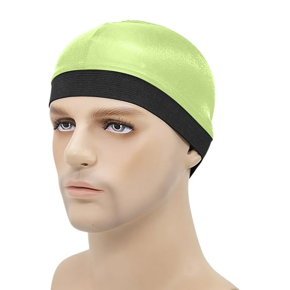 Unisex Fashion Silk Breathable Bottom Wig Cap For Daily Wear, Satin Material Comfortable And Safe, Suitable For Most Ponytails