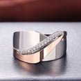 thumbnail image 4 of PULABO Elegant Valentine's Day Bridal For Women For Her Shiny Comfortable Fit CZ AAA Zircon Ring Thoughtful Surprise With Gift Packaging, 4 of 8