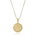 thumbnail image 2 of Collar LESLIE BOULES San Miguel Arcángel chapado en oro de 18 quilates, 2 of 9