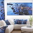 thumbnail image 1 of Rock Blue River Panorama - Oversized Beach Canvas Artwork, 1 of 3