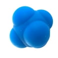 thumbnail image 1 of OULII 1Pcs Hexagonal Sphere Reaction Ball Silicone Blue for Workout Equipment and Exercise Balls, 1 of 8