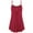 b Red, variant on Lindreshi Tank Tops for Women Plus Size Women Summer Loose Button V Neck Cami Tank Tops Vest Blouse