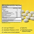 thumbnail image 5 of Airborne 1000mg Vitamin C + Zinc Immune Support Supplement Chewable Tablets, Very Berry & Citrus Flavor with Powerful Antioxidants Vitamins A C & E, 116 Chewable Tablets (Very Berry + Citrus), 5 of 8