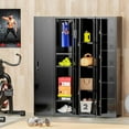 thumbnail image 6 of INTERGREAT Metal Locker for Office Storage Locker Employees Locker for School Gym Lockers Corridor Locker 6 Tier 6 Door, 6 of 6