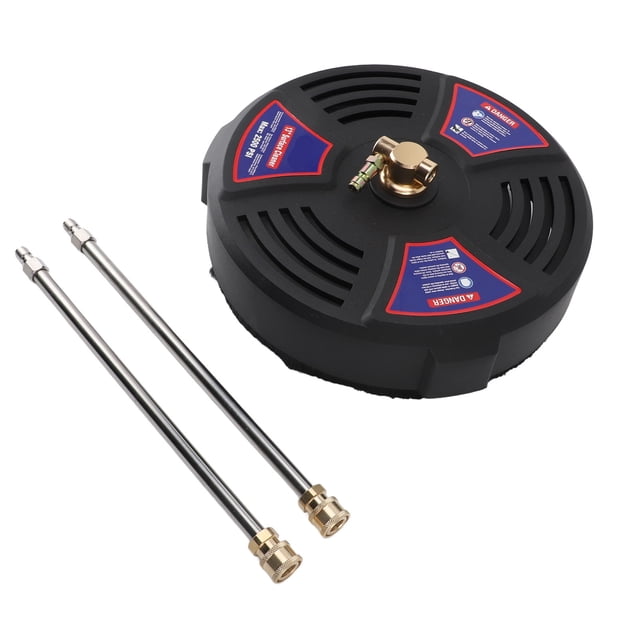 Power Washer Cleaner, 13 Inch Pressure Washer Cleaner Sturdy 1/4 Quick Connect with 2 Extension Wand for Sidewalks
