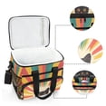 thumbnail image 6 of FORMRS Insulated Cooler Bag 24 Cans Capacity Soft Leakproof Lunch Box with Side Pockets, Colorful Black Cat, 6 of 7