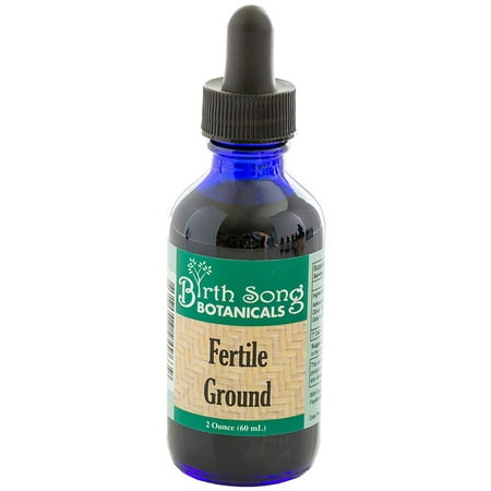 Birth Song Botanicals Fertile Ground Best Fertility Liquid Tincture with Top Herbal Blend, 2