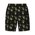 thumbnail image 4 of Lsque Mens Swim Trunks Bee Floral Pattern - Bathing Suit Compression Liner - Beach Swim Shorts Swimwear - (S-3XL) - Stretch Quick Dry -, 4 of 9