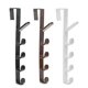 thumbnail image 1 of Injueey Paquete de 2 broches para toallas, accesorios para el hogar, suministros de baño ABS, organizador de abrigos, gancho para puerta, Almacenamiento y organización del hogar Negro, 1 of 6