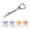 C, variant on 2-Pack Modular Keyboard Toy — Shape-Changeable Keyboard Clicker Keychain, 2 Stickers to Match | Relieve Anxiety for Adults at Work Sch00l Travel Home