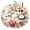 flowers-306, variant on Round Tablecloth 60 Inch Dia Washable Table Cover Wrinkle Resistant Dust Proof for Indoor Outdoor Dining