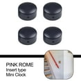 thumbnail image 2 of 4pcs PVC Handrail End Cap Round Stair Treads Cover Fittings 45/50mm, 2 of 6