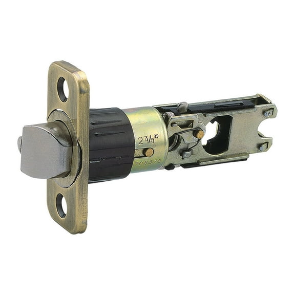 Design House 753848 Universal 6-Way Replacement Entry Latch, Antique Bronze