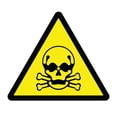 thumbnail image 2 of Toxic Hazard Sign Wall Decal by Wallmonkeys Peel and Stick Graphic (18 in W x 16 in H) WM40699, 2 of 4