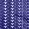 thumbnail image 1 of oneOone Cotton Silk Dark Blue Fabric Florals Sewing Fabric By The Yard Printed Diy Clothing Sewing Supplies 42 Inch Wide, 1 of 4