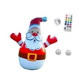 thumbnail image 4 of Adorno Inflable Navideño BLESIY Papá Noel Iluminado Decoración de Patio Interior y Exterior, 4 of 8