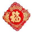 thumbnail image 4 of Pegatinas decorativas para ventanas del Festival de Primavera, adornos de Feng Shui para el Año Nuevo 2023 Conejo Fu, 4 of 9
