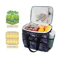 thumbnail image 2 of FORMRS Insulated Cooler Bag 24 Cans Capacity Soft Leakproof Lunch Box with Side Pockets, Purple Sky Pattern, 2 of 7