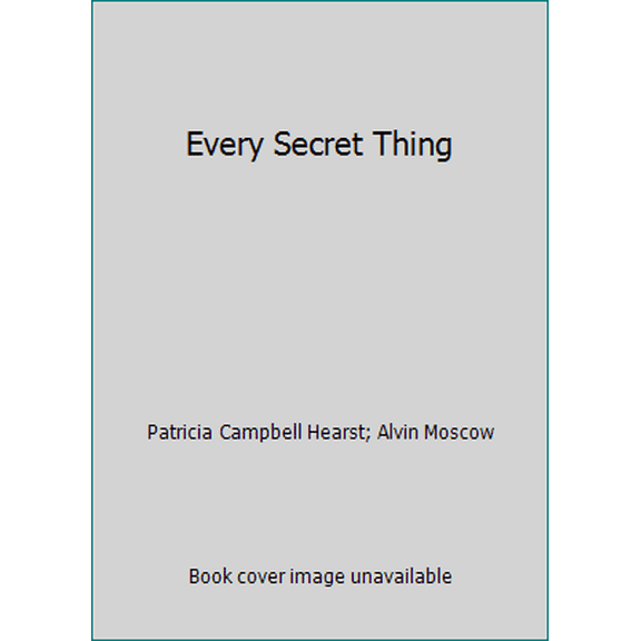 Pre-Owned Every Secret Thing (Hardcover) 0413504603 9780413504609