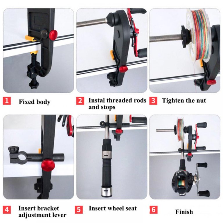 Fishing Line Winder Spooler Machine Spinning Reel Spool Spooling