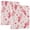 Pink Bird and Heart, variant on Haosy Hardcover 3 Ring Binder 1.5 Inch Ring Decorative Binder Organizer for Home School Office, White Duck on Green