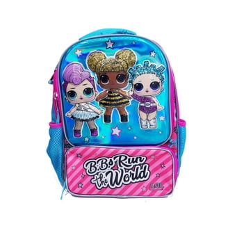 L.O.L. Surprise! Girls Large Backpack with Detachable Lunch Bag 2
