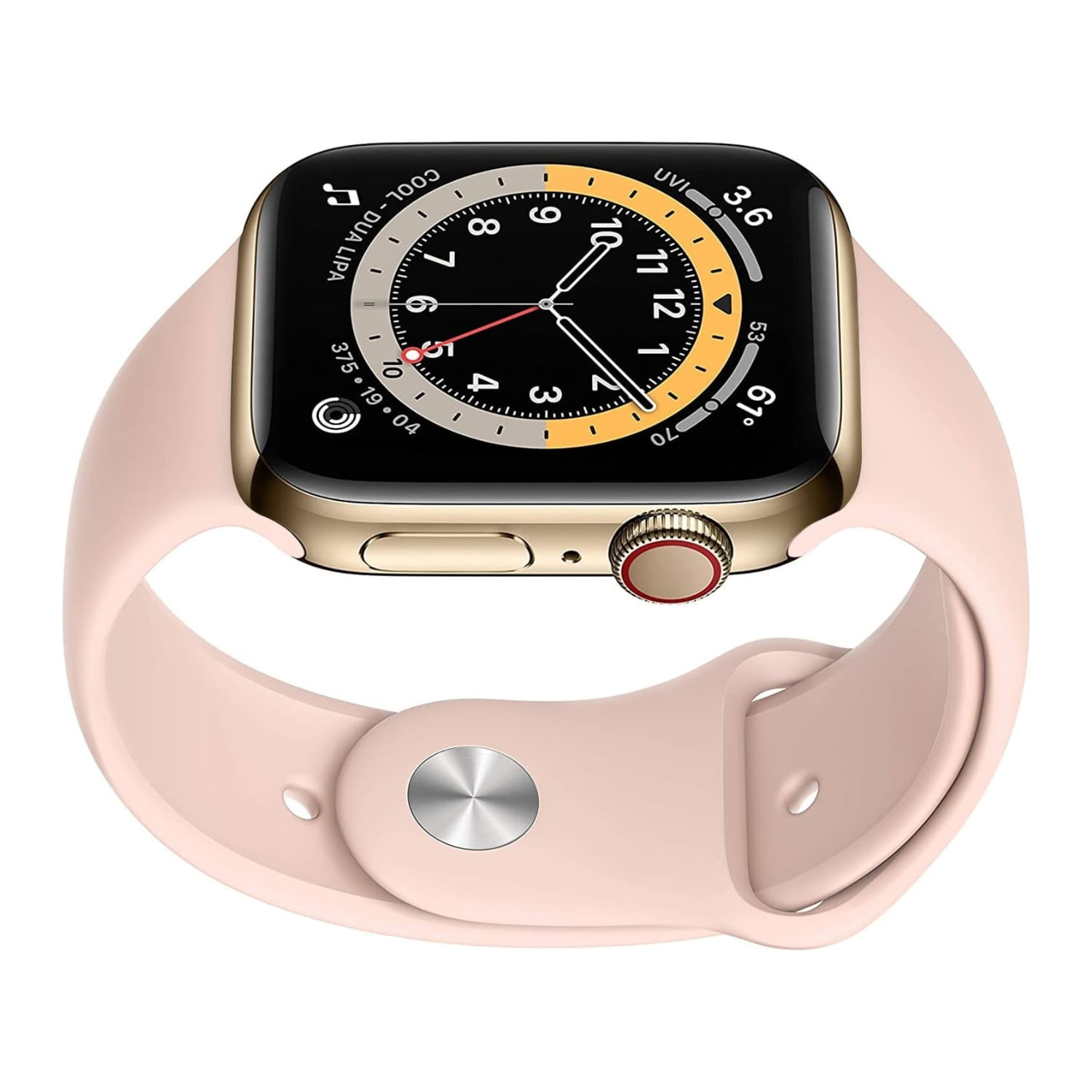 Apple Watch Series Acier Inoxydable 40mm A2293 (GPS Cellulaire) Or avec  Écouteurs Sans Fil