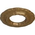 thumbnail image 3 of Ekena Millwork 15 3/8"OD x 7"ID x 1"P Lisbon Ceiling Medallion (Fits Canopies up to 7"), Hand-Painted Pale Gold, 3 of 5