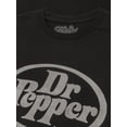 thumbnail image 2 of Tee Luv Dr Pepper Oval Soda Logo Vintage Black T-Shirt (Men's) (L), 2 of 4