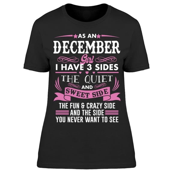 I Was Born In December Women's T-shirt
